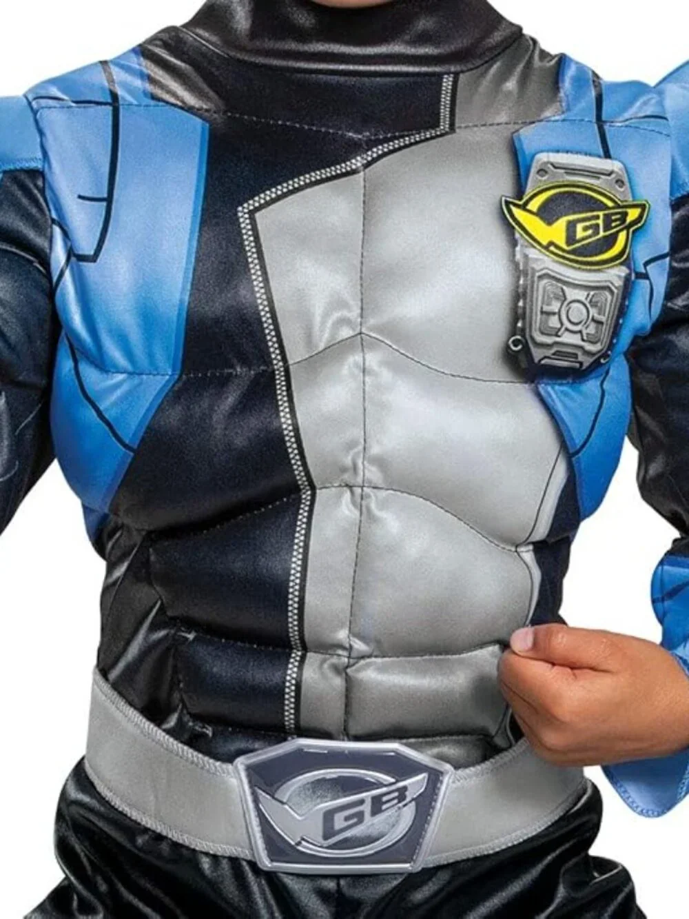 NWT Power Rangers Silver Ranger Beast Morphers Costume 2T
